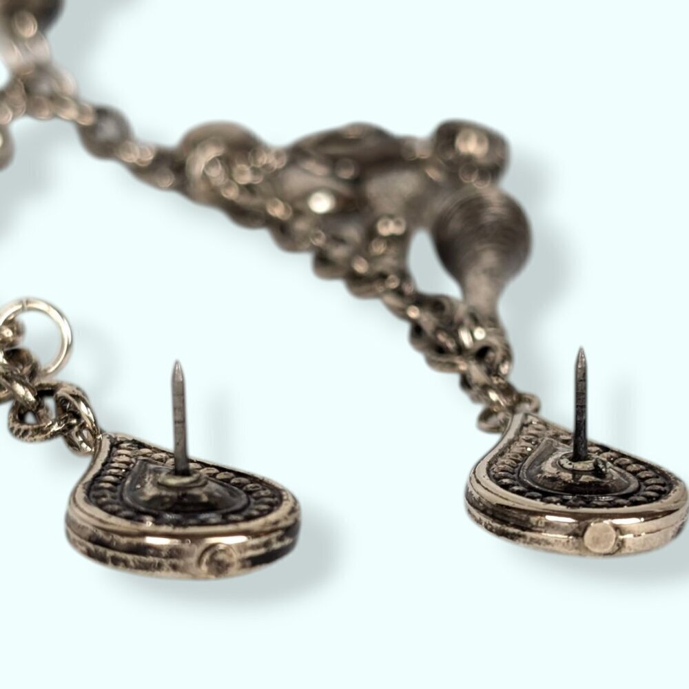 (2/$20) V. Dangling Charm Sweater Pins - Picture 3 of 5